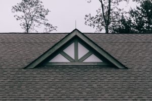 Roof line with dormer window