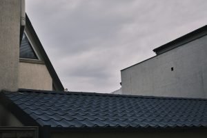 Close-up of a residential roof